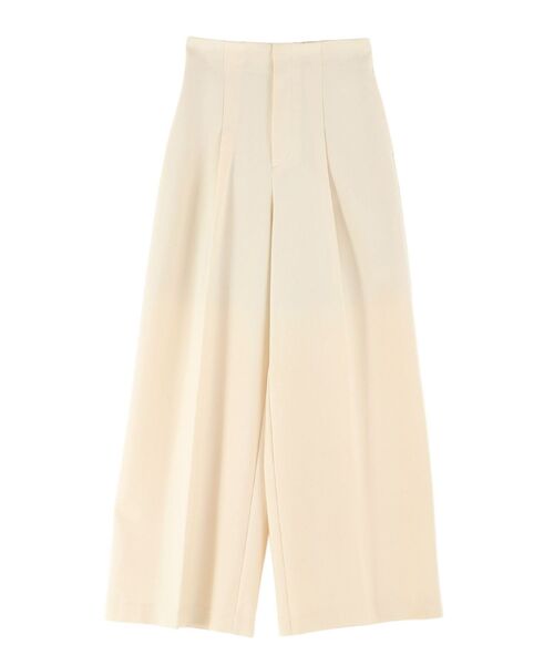 LAGUNAMOON（ラグナムーン）の「ウォッシャブルタックワイドパンツ（その他パンツ・レディース・ブラウン/アイボリー・SMALL/MEDIUM）」の18枚目の写真