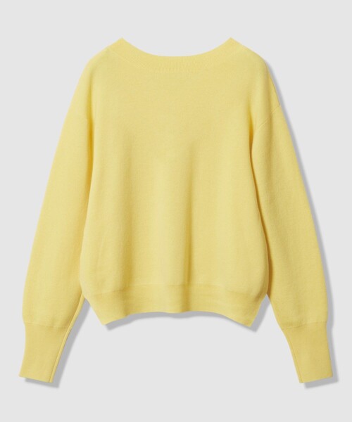 ウールスムース2WAYネックプルオーバー（ニット/セーター