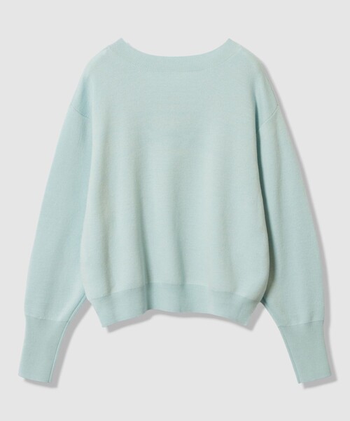 ウールスムース2WAYネックプルオーバー（ニット/セーター