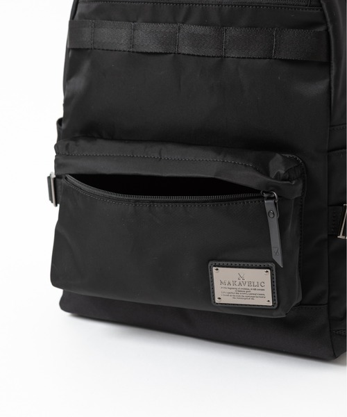 MAKAVELIC（マキャベリック）の「FUNDAMENTAL 2 DAYPACK（バックパック/リュック・メンズ・ブラック・ONE SIZE）」の8枚目の写真