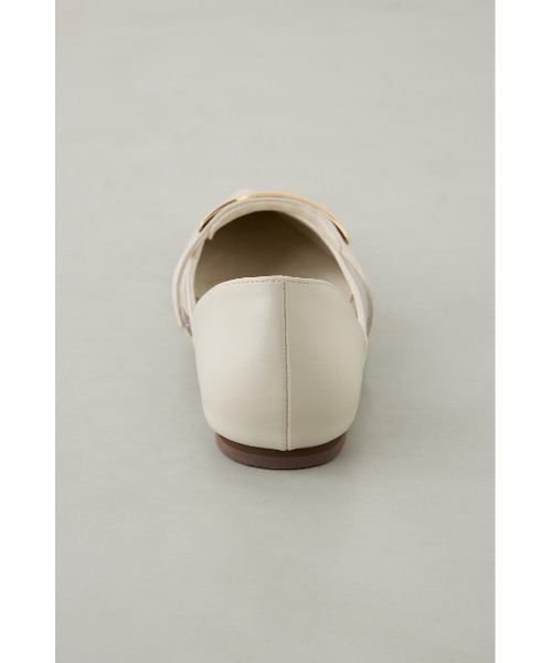 AZUL by moussy（アズールバイマウジー）の「ルクスメタルポインテッドトゥパンプス（パンプス・レディース・アイボリー/ブラック・SMALL/LARGE/MEDIUM）」の9枚目の写真