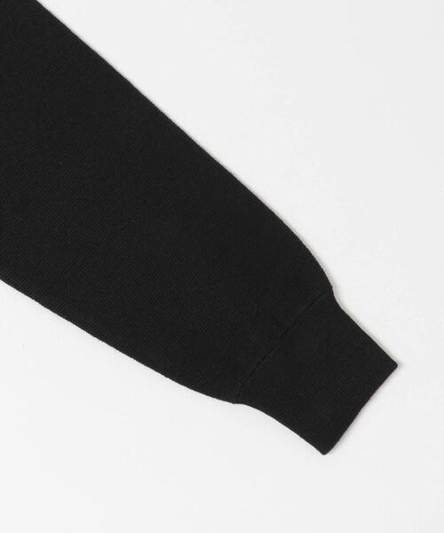 FORK&SPOON(フォークアンドスプーン)の「FORK&SPOON ミラノリブクルーネックカーディガン(カーディガン/ボレロ・レディース・アイボリー/ブラック/ネイビー/レッド・1)」の12枚目の写真