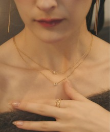 Olu.（オルドット）の「2連チェーンネックレスK10（ネックレス）」