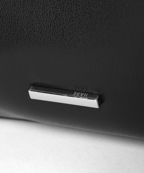 HARE（ハレ）の「レザーナップサック(HARE)（バックパック/リュック・メンズ・ブラック・FREE）」の15枚目の写真