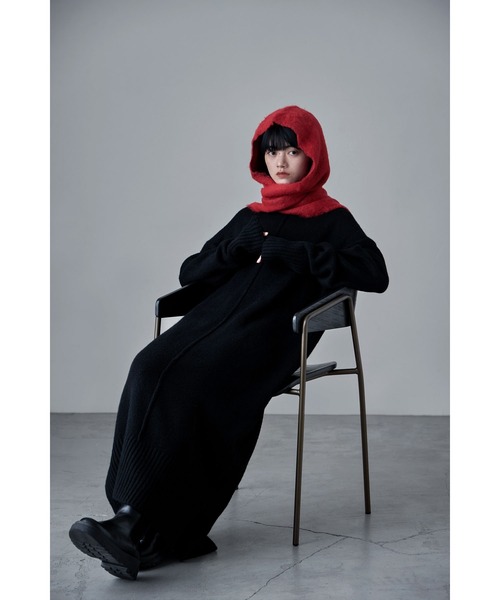 モヘアタッチフードマフラー（マフラー）｜etoll.（エトル）の