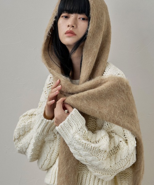 motto_kuma サンドベージュ　マフラー付き motto_kuma サンドベージュ マフラー付き｜Yahoo!フリマ（旧PayPayフリマ）