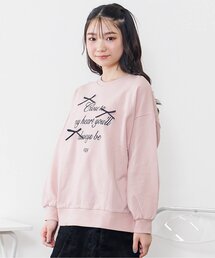 algy | りぼんロゴBIGトレーナー(スウェット)