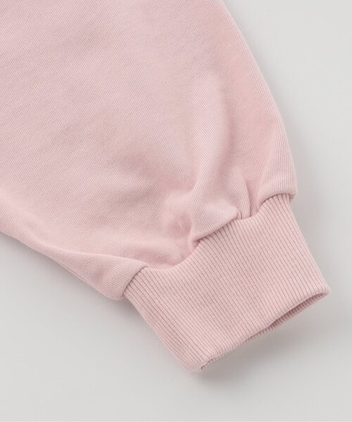 algy（アルジー）の「りぼんロゴBIGトレーナー（スウェット・キッズ・ピンク/グレー/オフホワイト・XX-SMALL/X-SMALL/SMALL/MEDIUM）」の9枚目の写真