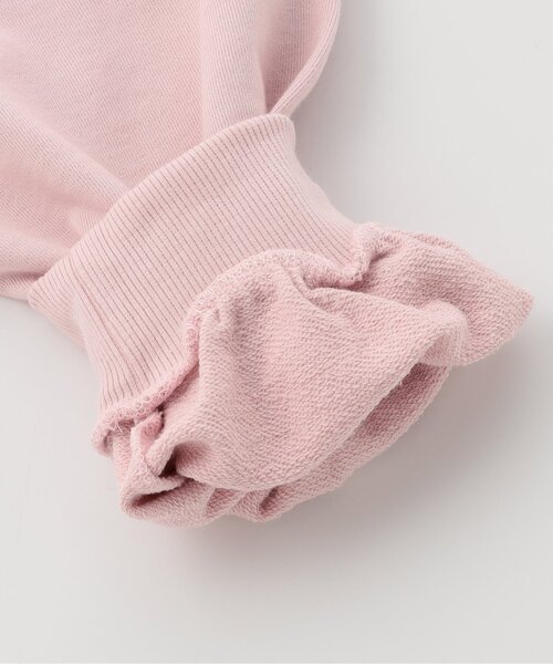 algy（アルジー）の「りぼんロゴBIGトレーナー（スウェット・キッズ・ピンク/グレー/オフホワイト・XX-SMALL/X-SMALL/SMALL/MEDIUM）」の10枚目の写真