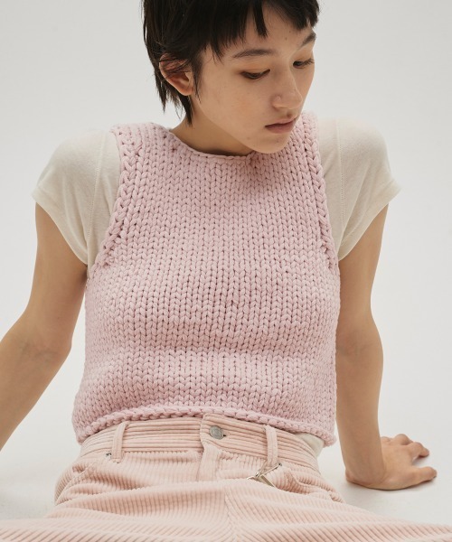 トゥデイフルベスト TODAYFUL（トゥデイフル）の「Hand Knit Vest（ベスト）」 - WEAR