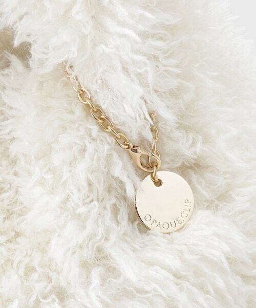 OPAQUE.CLIP（オペークドットクリップ）の「ラム風フェイクファーハンドバッグ（ハンドバッグ・レディース・ブラック/ブラウン系/オフホワイト・00）」の4枚目の写真