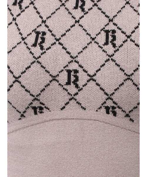 RESEXXY（リゼクシー）の「チェックジャガードマーメイドニットワンピース（ワンピース・レディース・アイボリー/ブラック/ベージュ・FREE）」の19枚目の写真