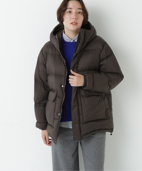 ◇【TAIONコラボ】ボリュームフードダウンコート（ダウンジャケット