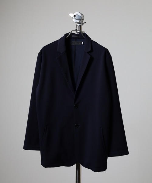 FUNALIVE（ファンアライブ）の「ATU　カノコWFテーラードジャケット（テーラードジャケット・メンズ・ネイビー/キャメル/ブラック・M/L/XL）」の2枚目の写真