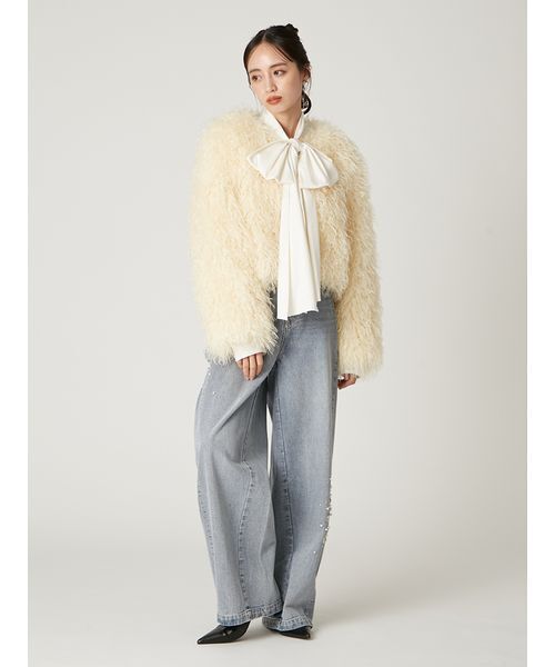 セール】ビッグボウタイブラウス（シャツ/ブラウス）｜FRAY I.D