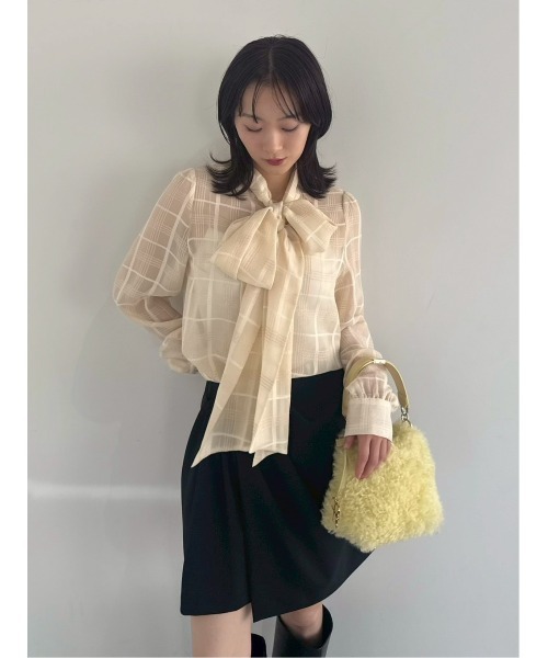 セール】ビッグボウタイブラウス（シャツ/ブラウス）｜FRAY I.D