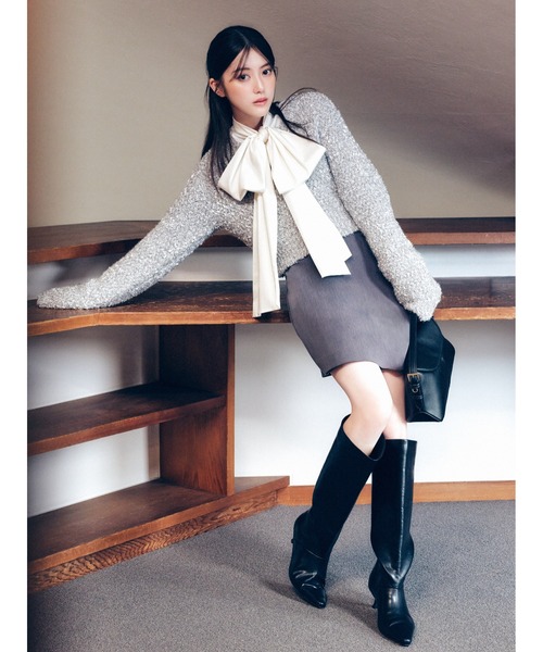 セール】ビッグボウタイブラウス（シャツ/ブラウス）｜FRAY I.D