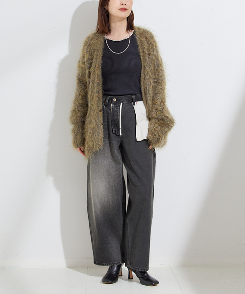 追加》《別注》【INSCRIRE*LEE*LESSAGE】COWBOY/RIDERSPANTS：デニム