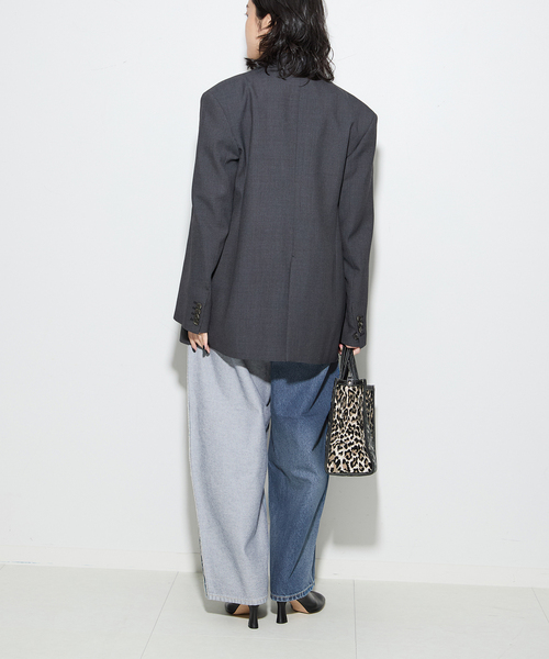 Lee（リー）の「《追加》《別注》【INSCRIRE*LEE*LESSAGE】COWBOY/RIDERSPANTS：デニム（デニムパンツ・レディース・ブラック系その他/サックスブルー・X-SMALL/SMALL/MEDIUM/LARGE）」の15枚目の写真