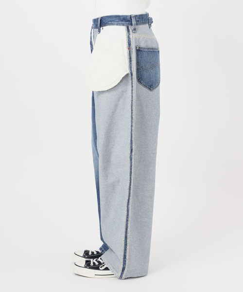 追加》《別注》【INSCRIRE*LEE*LESSAGE】COWBOY/RIDERSPANTS：デニム