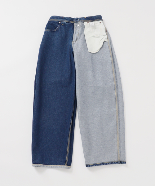 追加》《別注》【INSCRIRE*LEE*LESSAGE】COWBOY/RIDERSPANTS：デニム