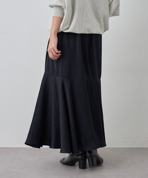 BEARDSLEY（ビアズリー）の「バックマーメイドスカート（スカート・レディース・ブラック/モカ・1/0）」の9枚目の写真