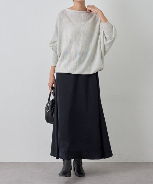 BEARDSLEY（ビアズリー）の「バックマーメイドスカート（スカート・レディース・ブラック/モカ・1/0）」の11枚目の写真