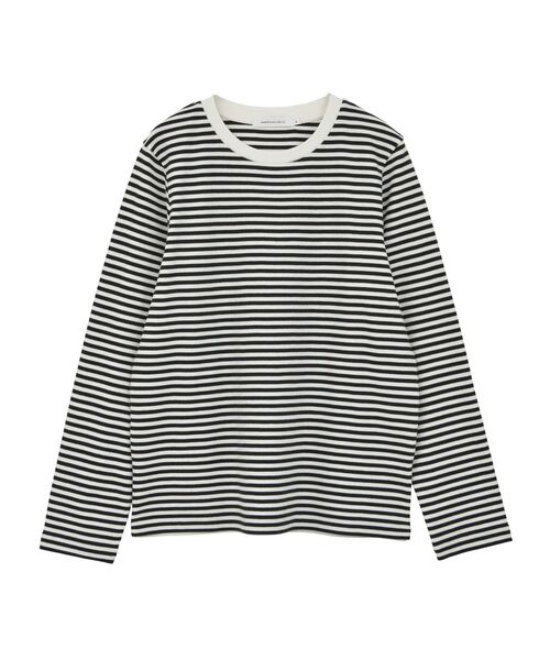 AMERICAN HOLIC（アメリカンホリック）の「クルーネックロングプルオーバー（Tシャツ/カットソー・レディース・ブラック/サックスブルー/オフホワイト/ネイビー/その他7・M/L）」の21枚目の写真