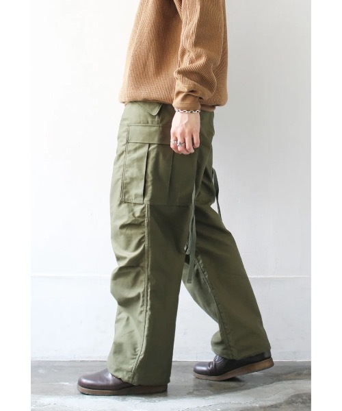 A VONTADE（アボンタージ）の「【A VONTADE】ア ボンタージ/M-65 Trousers -Modify（カーゴパンツ・メンズ・オリーブ・LARGE/X-LARGE/SMALL/MEDIUM）」の3枚目の写真