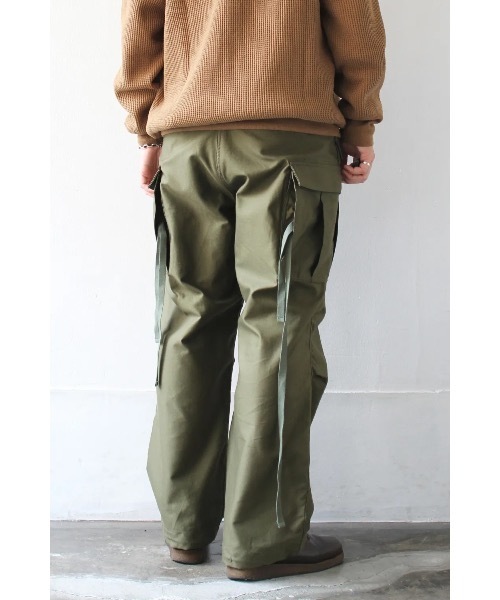 A VONTADE（アボンタージ）の「【A VONTADE】ア ボンタージ/M-65 Trousers -Modify（カーゴパンツ・メンズ・オリーブ・LARGE/X-LARGE/SMALL/MEDIUM）」の4枚目の写真