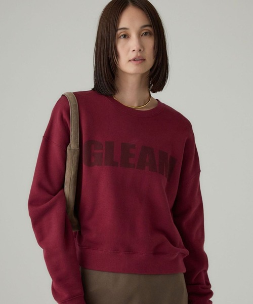 BABYLONE（バビロン）の「【柳橋唯さん×81BRANCAコラボアイテム】ロゴスウェット（Tシャツ/カットソー・レディース・ボルドー/グレー/ブラック・フリー）」の3枚目の写真