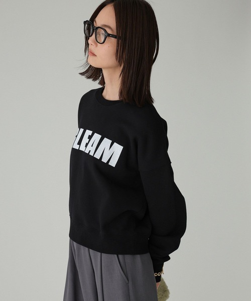 BABYLONE（バビロン）の「【柳橋唯さん×81BRANCAコラボアイテム】ロゴスウェット（Tシャツ/カットソー・レディース・ボルドー/グレー/ブラック・フリー）」の5枚目の写真