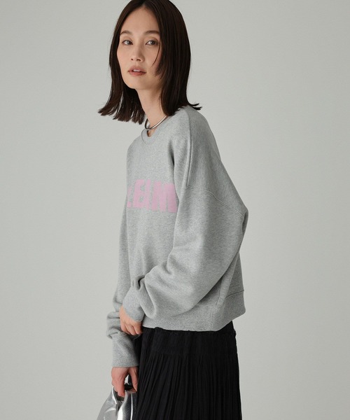 BABYLONE（バビロン）の「【柳橋唯さん×81BRANCAコラボアイテム】ロゴスウェット（Tシャツ/カットソー・レディース・ボルドー/グレー/ブラック・フリー）」の18枚目の写真