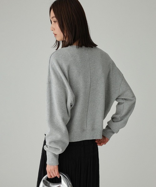 BABYLONE（バビロン）の「【柳橋唯さん×81BRANCAコラボアイテム】ロゴスウェット（Tシャツ/カットソー・レディース・ボルドー/グレー/ブラック・フリー）」の19枚目の写真