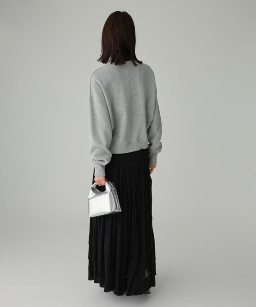 BABYLONE（バビロン）の「【柳橋唯さん×81BRANCAコラボアイテム】ロゴスウェット（Tシャツ/カットソー・レディース・ボルドー/グレー/ブラック・フリー）」の21枚目の写真