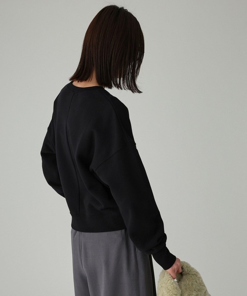 BABYLONE（バビロン）の「【柳橋唯さん×81BRANCAコラボアイテム】ロゴスウェット（Tシャツ/カットソー・レディース・ボルドー/グレー/ブラック・フリー）」の6枚目の写真