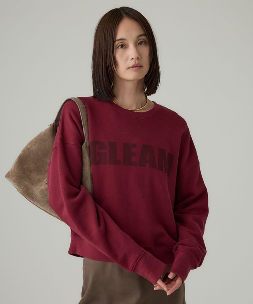 BABYLONE（バビロン）の「【柳橋唯さん×81BRANCAコラボアイテム】ロゴスウェット（Tシャツ/カットソー・レディース・ボルドー/グレー/ブラック・フリー）」の9枚目の写真