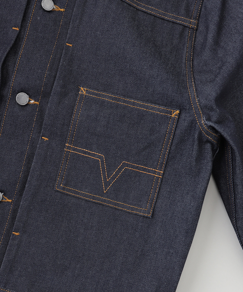 NO MAINTENANCE / ノーメンテナンス HAZE TRUCKER JACKET（デニム