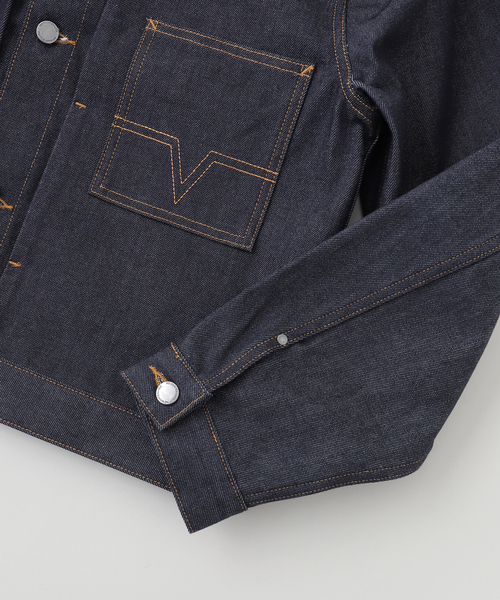NO MAINTENANCE / ノーメンテナンス HAZE TRUCKER JACKET（デニム