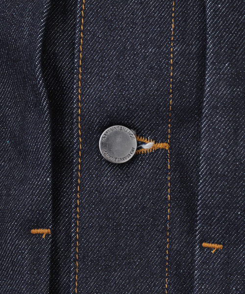 NO MAINTENANCE / ノーメンテナンス HAZE TRUCKER JACKET（デニム