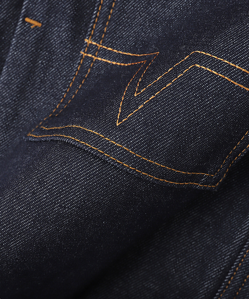 PULP/417EDIFICE（パルプフォーワンセブンエディフィス）の「NO MAINTENANCE / ノーメンテナンス HAZE TRUCKER JACKET（デニムジャケット・メンズ・ネイビー・SMALL/MEDIUM）」の6枚目の写真