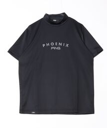 PING(ピン)の【PING APPAREL】メッシュジャカード半袖ハイネックシャツ <PERFORMANCE> (MENS)(その他アンダーウェア/インナー)