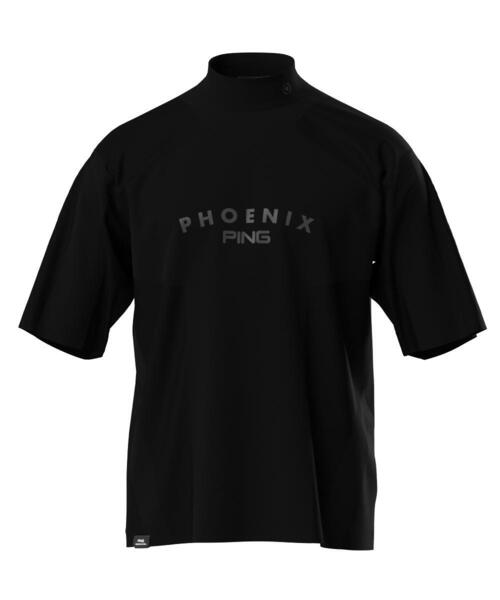 PING(ピン)の「【PING APPAREL】メッシュジャカード半袖ハイネックシャツ <PERFORMANCE> (MENS)(Tシャツ/カットソー・メンズ・ブラック/パープル/グレー/ホワイト・LL/M/L)」の14枚目の写真
