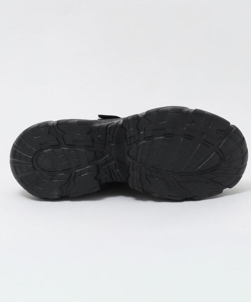 WEGO（ウィゴー）の「WEGO/厚底ベルクロストラップシューズ（スニーカー・レディース・ブラウン/ブラック・SMALL/MEDIUM/LARGE）」の9枚目の写真