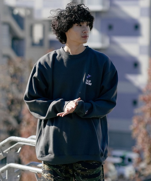 Philip Lumbang(フィリップランバン)の「【フィリップ・ランバン/Philip Lumbang】裏起毛リラックスフィット クルーネックスウェット トレーナー ストリート スケート Y2K(スウェット・メンズ・グレー系その他/グレー系その他2/ホワイト系その他/ブラック系その他2・MEDIUM/X-LARGE/LARGE)」の17枚目の写真