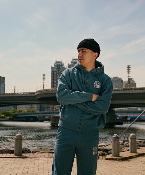 RVCA メンズ NEW STCK ZIP WRWB HD パーカー 【2025年秋冬モデル