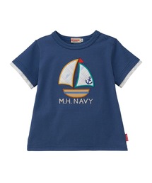 MIKI HOUSE | ヨットモチーフ半袖Tシャツ(Tシャツ/カットソー)
