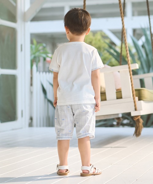 MIKI HOUSE(ミキハウス)の「ヨットモチーフ半袖Tシャツ(Tシャツ/カットソー・キッズ・ネイビー/ホワイト・80cm/130cm/120cm/100cm/110cm/90cm)」の10枚目の写真