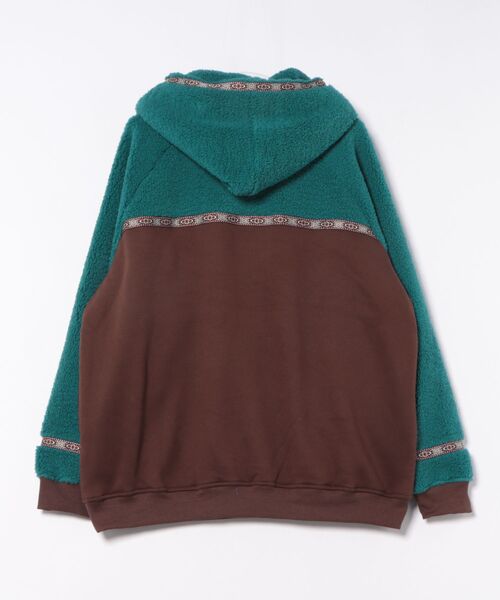 チャイハネ（チャイハネ）の「【チャイハネ】ラミルアMEN'Sフーディー（パーカー・メンズ・ベージュ/パープル/ブラウン・FREE）」の4枚目の写真