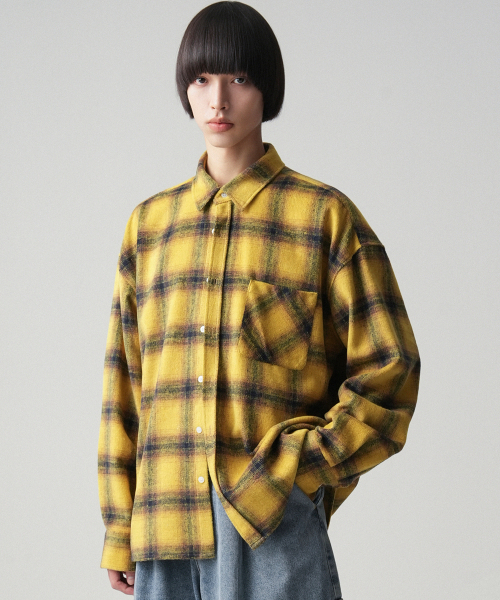 AVANDRESS(アバンドレス )の「Peter Check Shirt BROWN(シャツ/ブラウス・レディース・ブラウン・MEDIUM/LARGE/X-LARGE)」の6枚目の写真